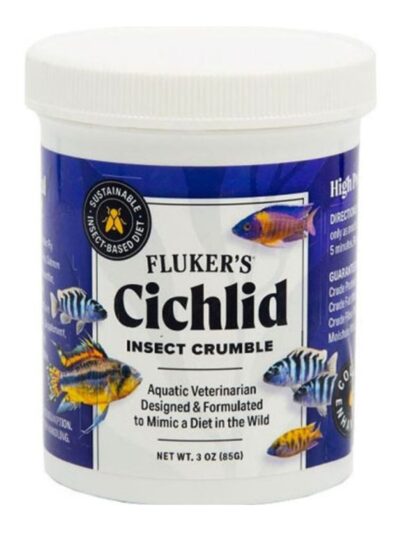 Flukers Cichlid Insect Crumble  3oz.