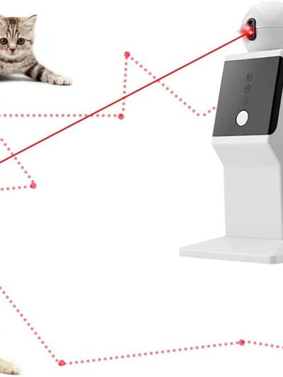 ATUBAN Cat Laser Toy Automatic,Random Moving Interactive Laser Cat Toy