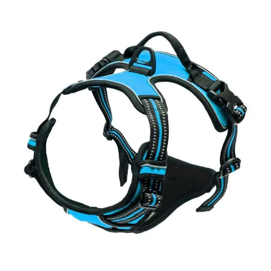 No Pull Dog Harness Front Clip Heavy Duty Reflective Easy Control Handle for Large Dog Walking - Image 4