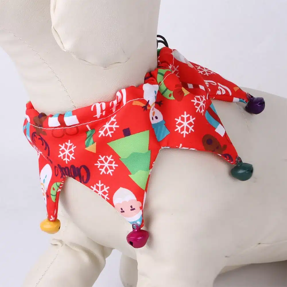 Pet Scarf Bandanas Christmas Dress Up Cat, Kitten, Puppy or small Dog Neckerchief - Image 7