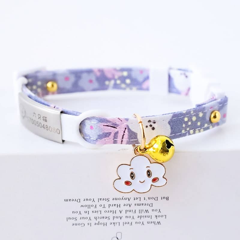 Breakaway Cat Collar with Bell for Newborns - Image 3
